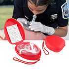 قناع التنفس CPR PVC CPR معدات الطوارئ الطبية الإسعافات الأولية