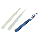 10 36 مشرط طبي يمكن التخلص منه سكين جراحي من الفولاذ الكربوني غير القابل للصدأ